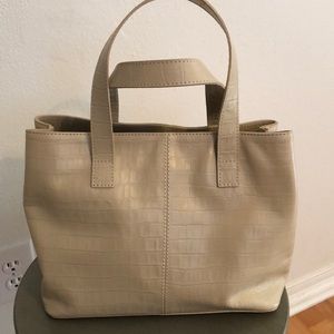 FINAL DAYS-STORE CLOSING Able Faux Croc Satchel Handbag